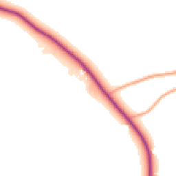 Daytime road noise heatmap for WR9 0NR