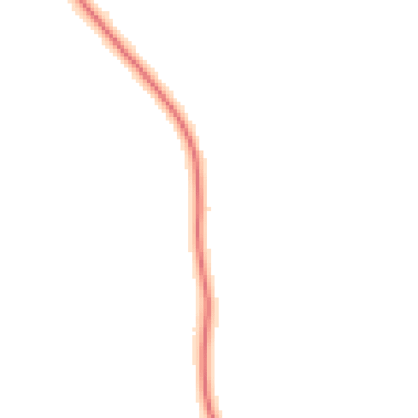 Night-time road noise heatmap for WR9 0NS
