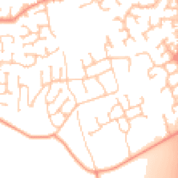 Daytime road noise heatmap for WR9 7FU