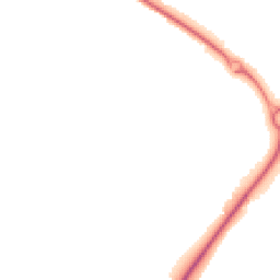 Night-time road noise heatmap for WR9 7JG