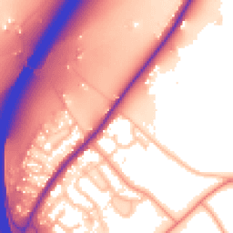 Daytime road noise heatmap for WR9 7PF