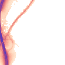 Night-time road noise heatmap for WR9 7PP