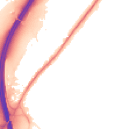 Night-time road noise heatmap for WR9 7PQ
