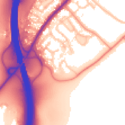 Daytime road noise heatmap for WR9 7TB