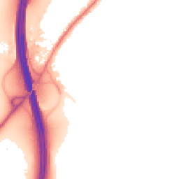 Night-time road noise heatmap for WR9 7TB