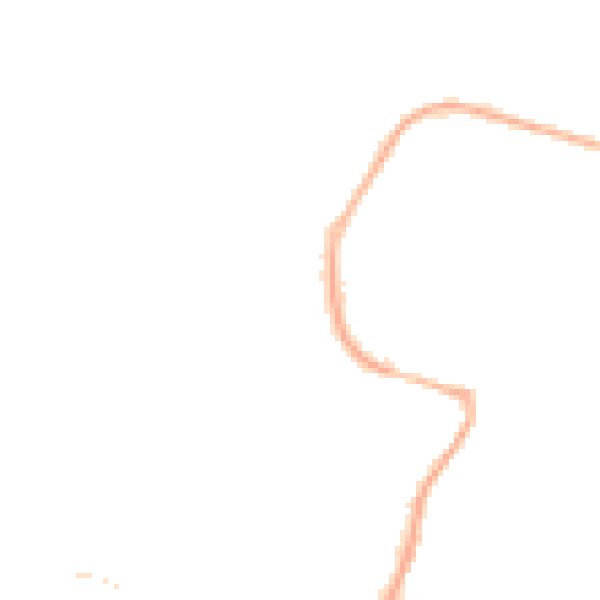 Night-time road noise heatmap for WR9 8HX