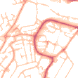 Daytime road noise heatmap for WR9 8QU