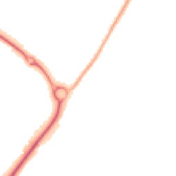 Night-time road noise heatmap for WR9 8UH