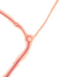 Night-time road noise heatmap for WR9 8UJ