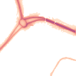 Night-time road noise heatmap for WR9 9AF