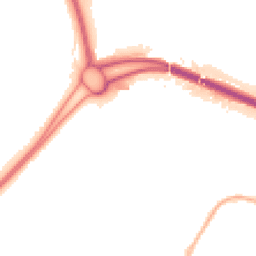 Night-time road noise heatmap for WR9 9AT