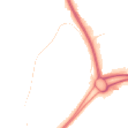 Night-time road noise heatmap for WR9 9HH