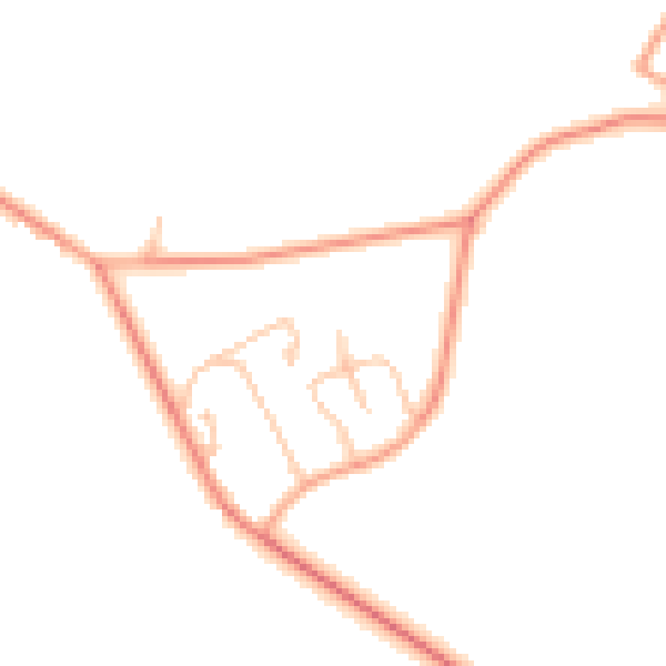 Daytime road noise heatmap for WS12 0PE