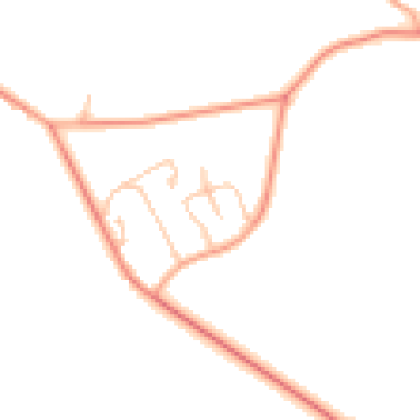 Daytime road noise heatmap for WS12 0PX