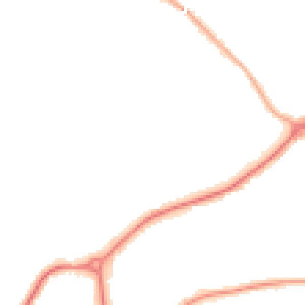 Night-time road noise heatmap for WS12 1UF