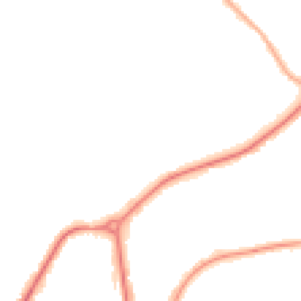 Night-time road noise heatmap for WS12 1UH