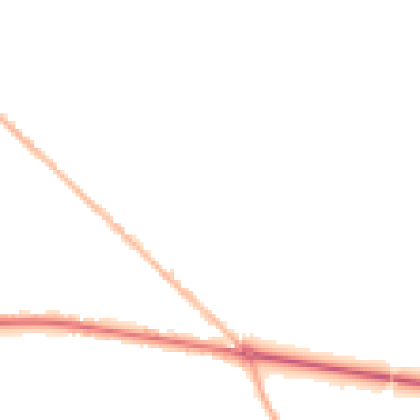Night-time road noise heatmap for WS12 2EF