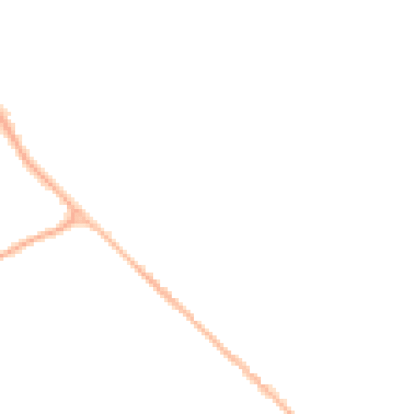 Night-time road noise heatmap for WS12 2EY