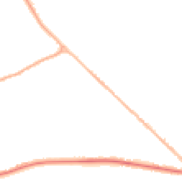 Night-time road noise heatmap for WS12 3TF