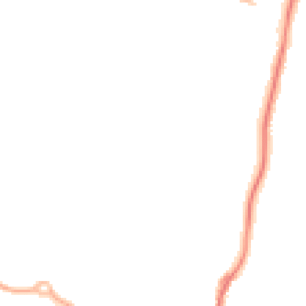 Night-time road noise heatmap for WS12 4DH