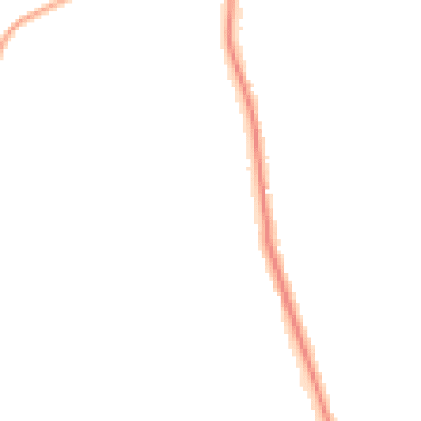 Night-time road noise heatmap for WS12 4QU