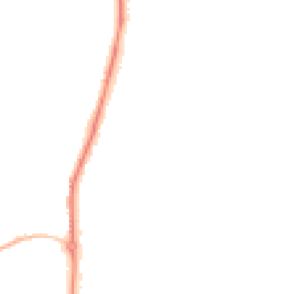 Night-time road noise heatmap for WS12 4TP