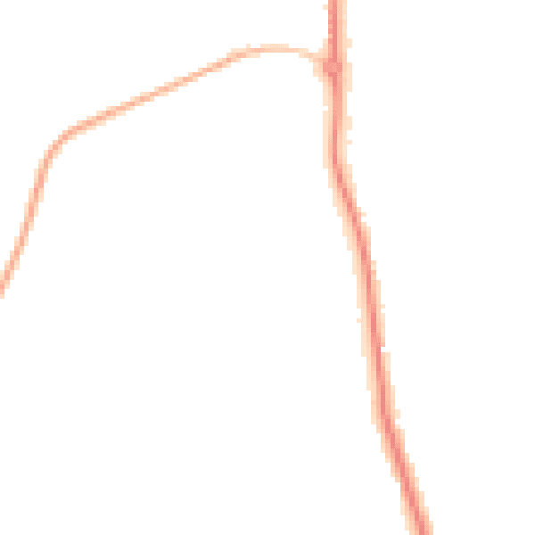 Night-time road noise heatmap for WS12 4UH