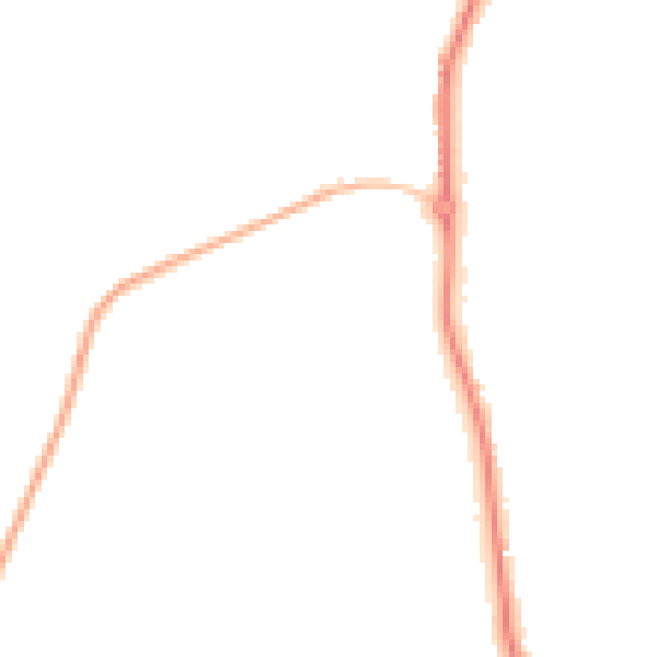 Night-time road noise heatmap for WS12 4US