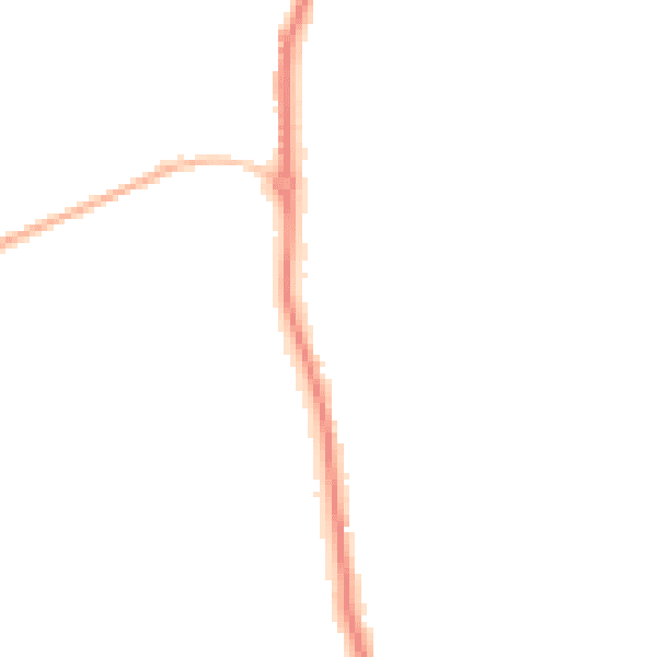 Night-time road noise heatmap for WS12 4UU