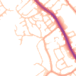 Daytime road noise heatmap for WS15 1AU