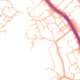 Daytime road noise heatmap for WS15 1AX