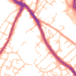 Daytime road noise heatmap for WS15 1BW