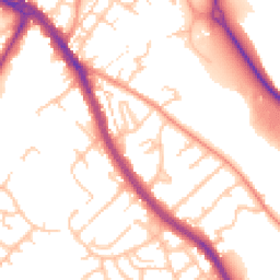 Daytime road noise heatmap for WS15 1DD