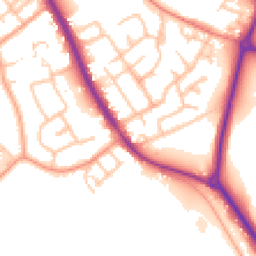 Daytime road noise heatmap for WS15 1EE