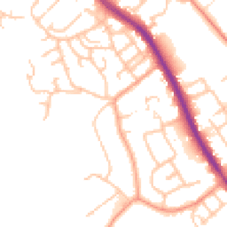Daytime road noise heatmap for WS15 1EH