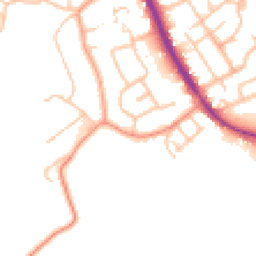 Daytime road noise heatmap for WS15 1EN