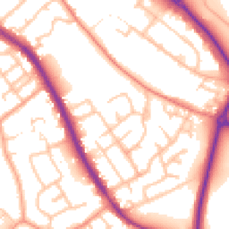 Daytime road noise heatmap for WS15 1HL