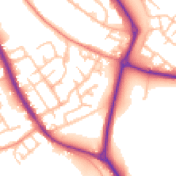 Daytime road noise heatmap for WS15 1JB