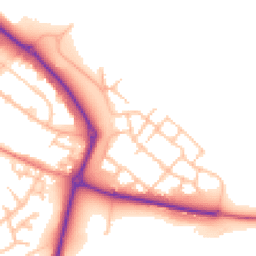 Daytime road noise heatmap for WS15 1QZ