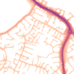 Daytime road noise heatmap for WS15 2QE