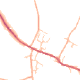 Daytime road noise heatmap for WS15 3EF
