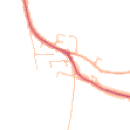 Daytime road noise heatmap for WS15 3FL