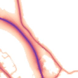 Daytime road noise heatmap for WS15 3HF