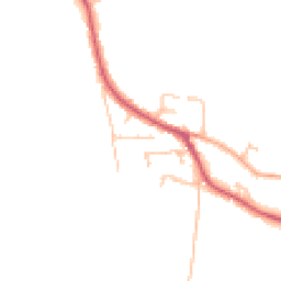 Daytime road noise heatmap for WS15 3RN