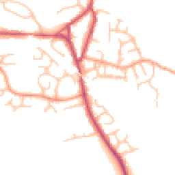 Daytime road noise heatmap for WS15 4EQ