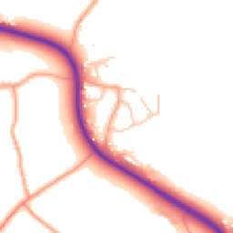 Daytime road noise heatmap for WS15 4PE