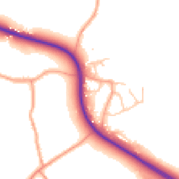 Daytime road noise heatmap for WS15 4PR