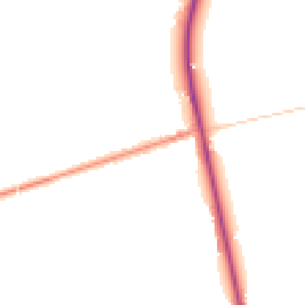Daytime road noise heatmap for WS6 6AU