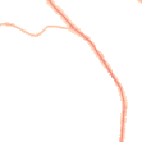 Night-time road noise heatmap for WS6 6BP