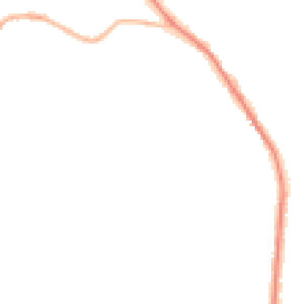 Night-time road noise heatmap for WS6 6BU